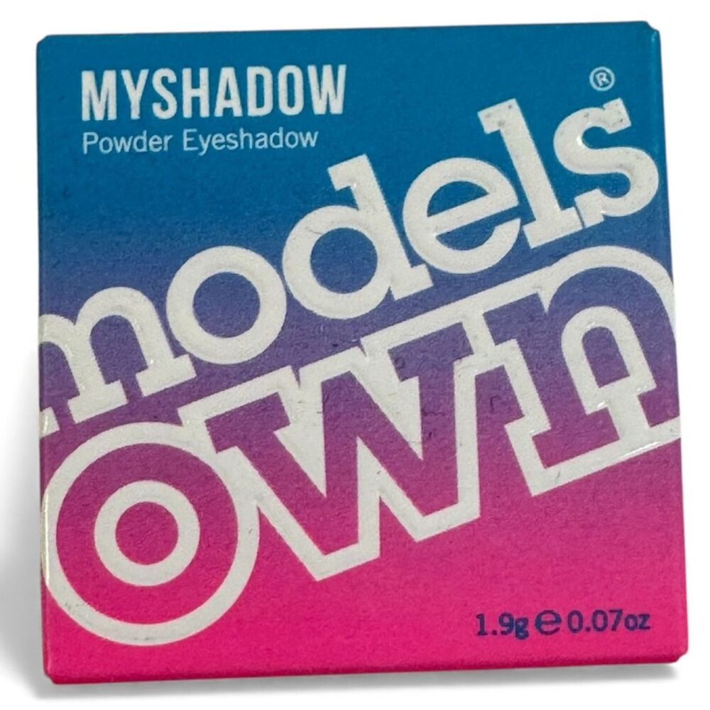Models Own Myshadow Powder Eye Shadow Intense Color Black Out Matte 03 .07oz